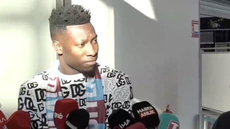Trabzonspor'un yeni transferi Andre Onana şehre ayak bastı! İşte ilk sözleri
