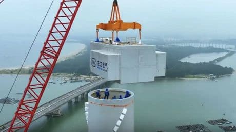 China presenta la turbina marina más grande del mundo: puede abastecer a una ciudad entera