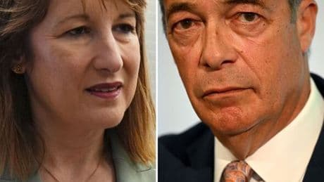 Nigel Farage takes down Rachel Reeves in brutal 11-word verdict