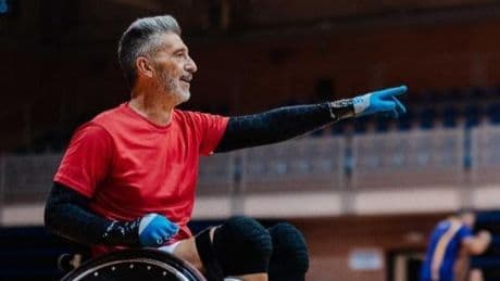 Una enfermedad rara retira del rugby adaptado a David Castrejón, el mejor jugador de la liga nacional