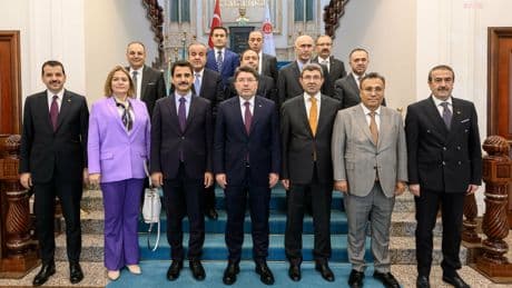 Adalet Bakanı Tunç, HSK üyeleriyle görüştü