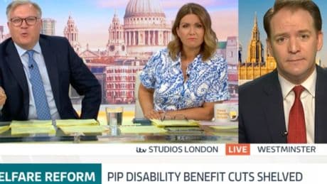 Good Morning Britain’s Ed Balls in fiery clash with Tory MP for ‘waffling’ over welfare cuts