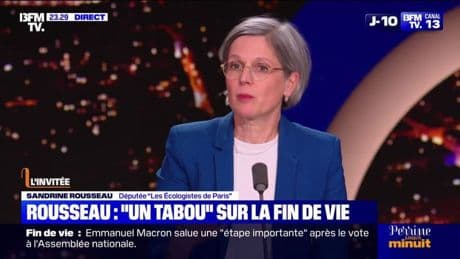 "Incroyable de violence": le témoignage de Sandrine Rousseau sur le suicide de sa mère atteinte d'un cancer