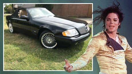 In Deutschland zum Verkauf - Fahren Sie das SL-Cabrio von Michael Jackson