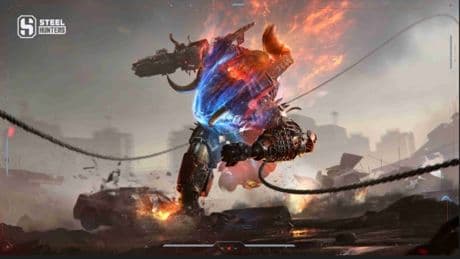 Taurus lässt die Funken fliegen: Neuer Roboter in Steel Hunters
