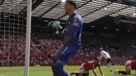 Fans convinced Man Utd keeper Altay Bayindir CELEBRATED West Ham goal as footage emerges