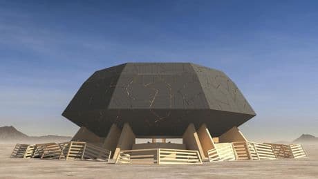 Un Burning Man fallero: arquitectos de Valencia construyen el templo que arderá en el festival