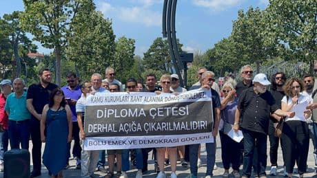 Bolu’da sahte diploma skandalına tepki: “Gençliğin geleceği çalınıyor”