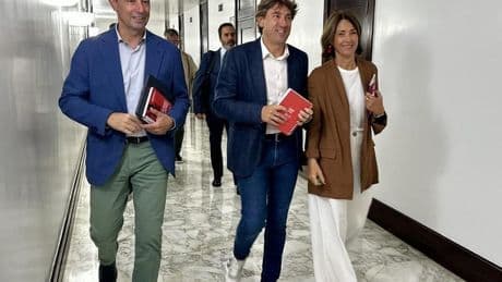Andueza sobre el apoyo del PNV a Sánchez: «Espero que no sean los primeros en bajarse»