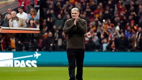 Mauro Icardi, Kayserispor maçında tribündeki yerini aldı