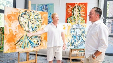 Kunst-Genie zeigt Atelier - Leon Löwentraut überrascht BILD-Leser