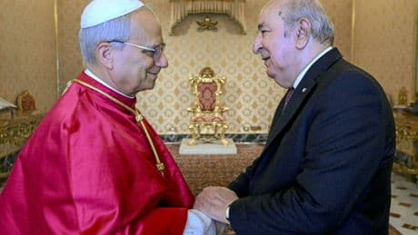 La rencontre entre le pape et Abdelmadjid Tebboune divise les Algériens