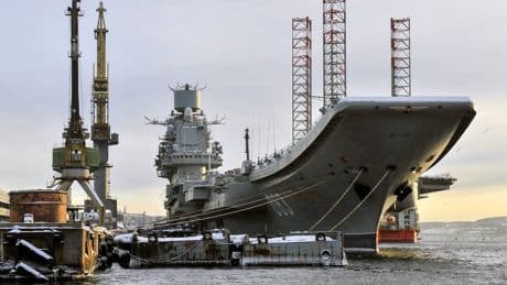 Einziger russischer Flugzeugträger: "Admiral Kusnezow" steht vor dem Aus