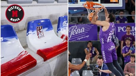 La última idea rompedora del baloncesto: asientos decorados con el club visitante