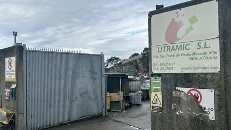 La muerte del varón encontrado en un contenedor de papel en A Coruña fue accidental