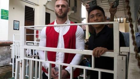 British man avoids death by firing squad after smuggling ecstasy into Bali