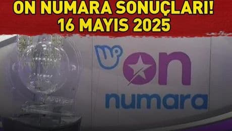 ON NUMARA SONUÇLARI 16 MAYIS 2025 | 531.558 TL büyük ikramiyeli On Numara sonuçları açıklandı mı, ne zaman açıklanır? Sonuç sorgulama ekranı!