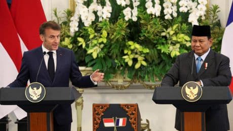Indonésie: Macron et Prabowo appellent à des «progrès» en juin vers une «reconnaissance mutuelle» Israël-Palestine
