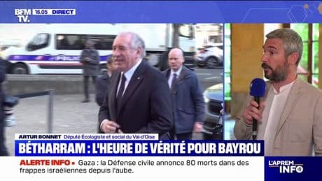 Audition de François Bayrou sur Bétharram: "Ce que j'attends, c'est de la sincérité", déclare Arnaud Bonnet (Les Écologistes)