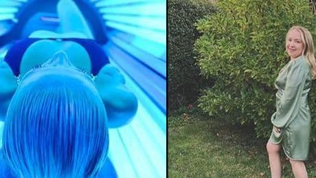 Bronzlaşmak isterken kanser oldu! Solaryum hayatını kararttı