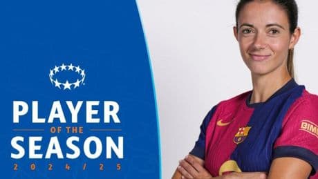 La UEFA nombra a Aitana Mejor Jugadora de la Champions y elige un once con 4 del Barça
