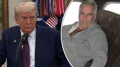 Donald Trump over bijeenkomst Epstein-zaak: ‘Nepverhaal verspreid door Democraten’
