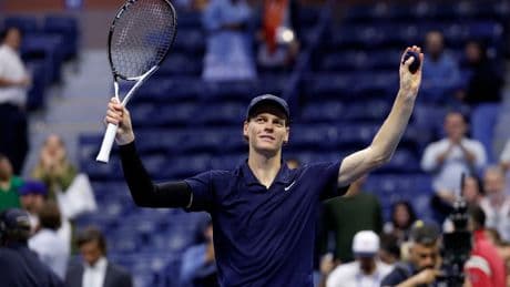 US Open: Jannik Sinner brushes aside compatriot Lorenzo Musetti to reach semi-finals