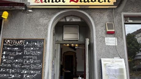 Maultaschen auf der Sonnenallee in den „Kindl Stuben“