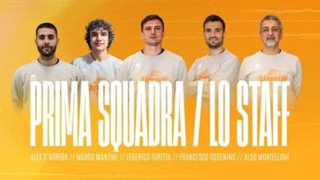 <p>BEA Chieri: ecco lo Staff Tecnico della Prima&nbsp; Squadra</p>