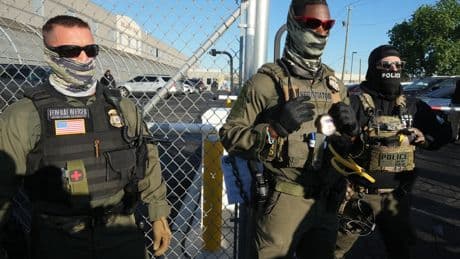 Democrats are calling for ICE agents to lose their masks and have identities released. DHS says no way