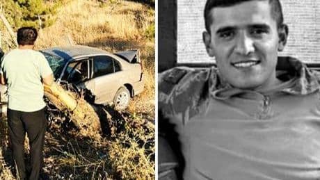 Görev yolunda acı son: Uzman Çavuş trafik kazasında yaşamını yitirdi