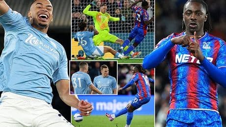 Crystal Palace 1-1 Nottingham Forest: Nuno Espirito Santo's side slip up again in Champions League bid despite Murillo cancelling out Eberechi Eze opener