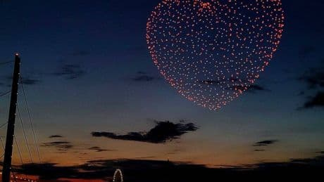 Rheinkirmes Düsseldorf 2025: Das soll sich bei der zweiten Drohnenshow am Freitag ändern