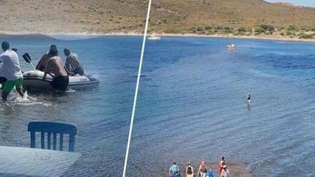 Yer: Balıkesir! Yürüyerek gidilen adada büyük trajedi