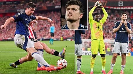 Harry Maguire admits players haven't taken responsibility for the 'MESS' in miserable Manchester United season despite emphatic Europa League victory