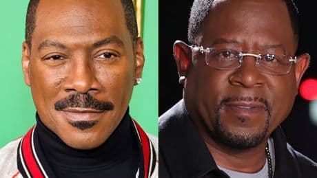 Eddie Murphy and Martin Lawrence are officially in-laws as their kids get married