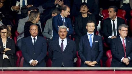 LaLiga denuncia insultos a Laporta en San Mamés