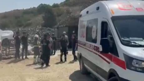Elazığ'da maden ocağında göçük!