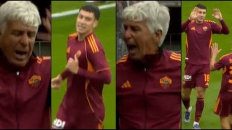 Soul&eacute;-Gasperini, tutto in 15 secondi: errore, furia e perla all'angolino