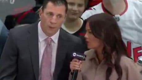 NHL reporter Jackie Redmond hits back at fans claiming Hurricanes’ Rod Brind’Amour was ‘disrespecting’ her during interview