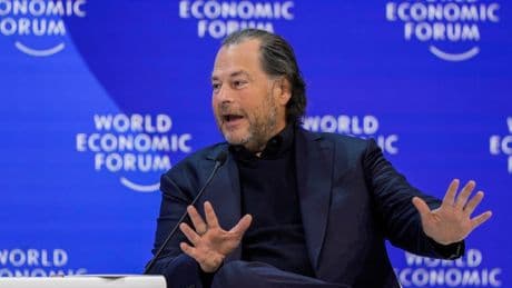 Marc Benioff says the narrative that AI will end white-collar jobs is wrong