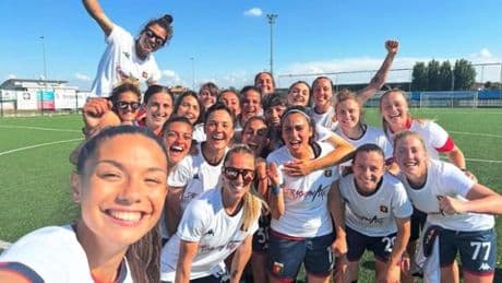 Genoa Women, arriva la promozione: è Serie A
