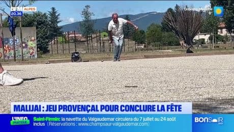 Malijai : jeu provençal pour conclure la fête votive