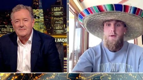 Jake Paul STORMS OUT of Piers Morgan interview as heated chat turns ugly