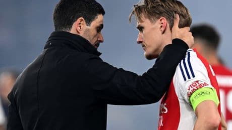 Arsenal and Mikel Arteta will have to accept 'nearly men' nickname after falling short to PSG