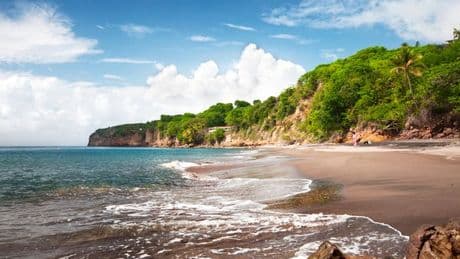 The capital city near to white sand beaches where not a single person lives