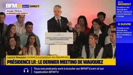 Présidence LR: Laurent Wauquiez qualifie les maires écologistes de Lyon et Grenoble de "fléaux"