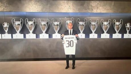 Tebas: "El Real Madrid ha puesto uno con el número 30 en el filial y nunca va a jugar en el filial"