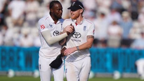 Ben Stokes cheers Jofra Archer’s ‘amazing effort’ as England edge out India
