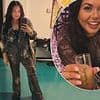 Scarlett Moffatt shows off her weight loss as she lets her hair down while enjoying a boozy karaoke night with her friends in Spain